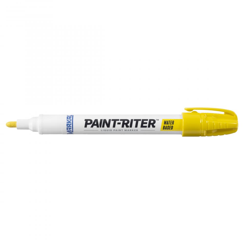 Paint-Riter® Water-Based Liquid Paint Marker, Yellow
