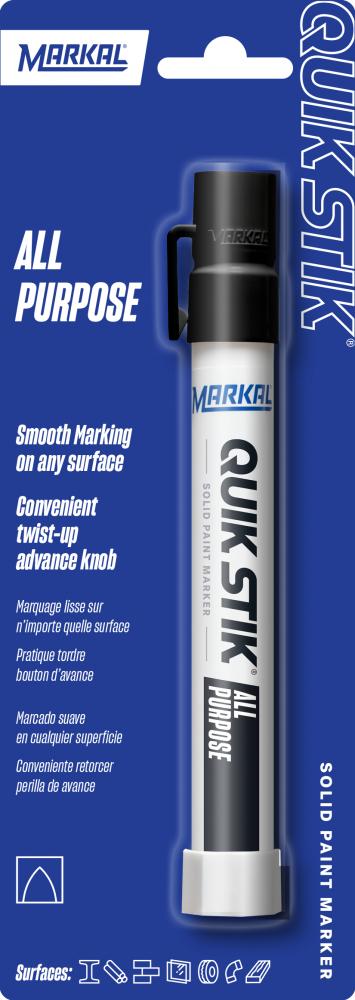 Quik Stik® All Purpose Solid Paint Marker - Carded, Black