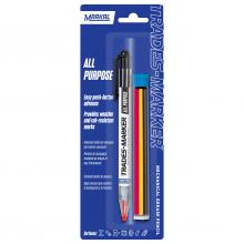 LA-CO 096000 - Trades-Marker® All Purpose Mechanical Grease Pencil - Carded, Red, Yellow, White, Orange