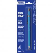 LA-CO 096107 - Silver-Streak® Refillable Welders Pencil (with 6 lead refills), Silver