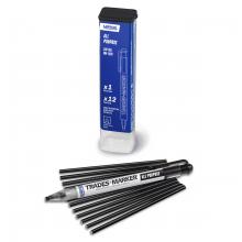 LA-CO 096133 - Trades-Marker® All Purpose Mechanical Grease Pencil Starter Pack, Black