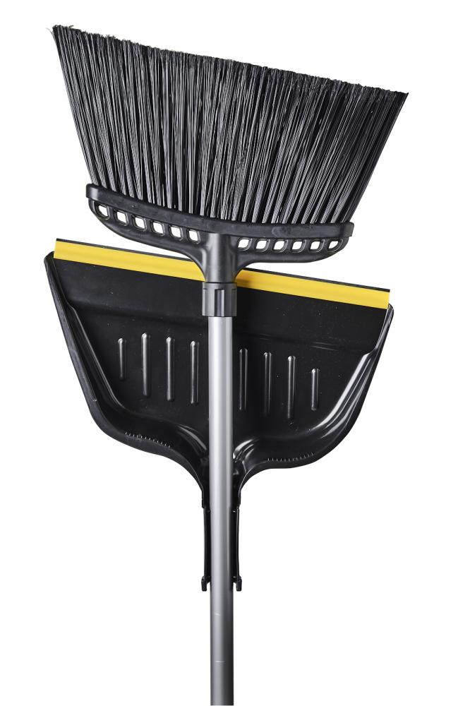 16&#34; Large Ind. Angle Broom W/DustPan