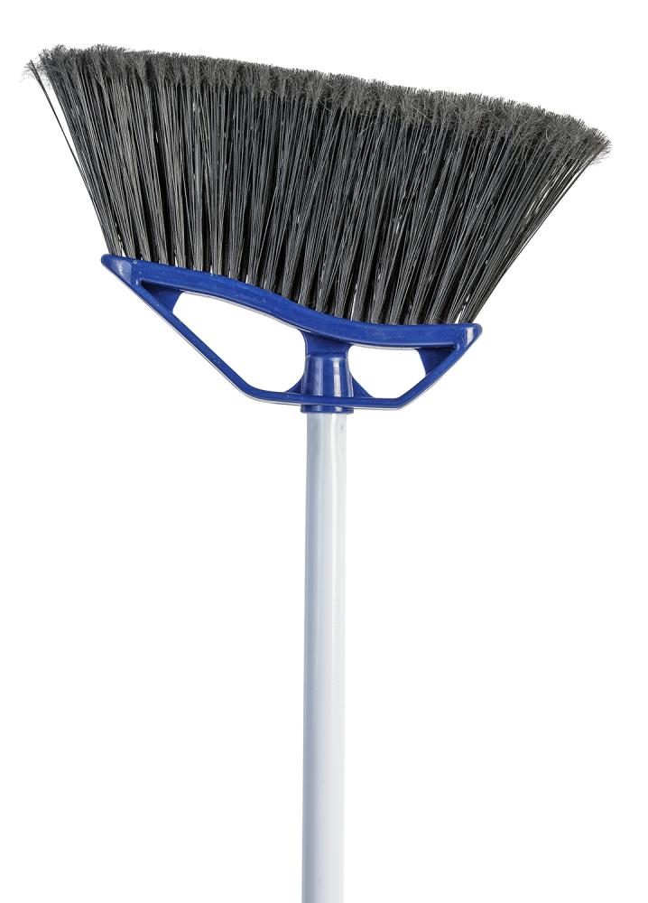 12&#34; Mars Angle Broom Blue/Black & 48&#34; Handle