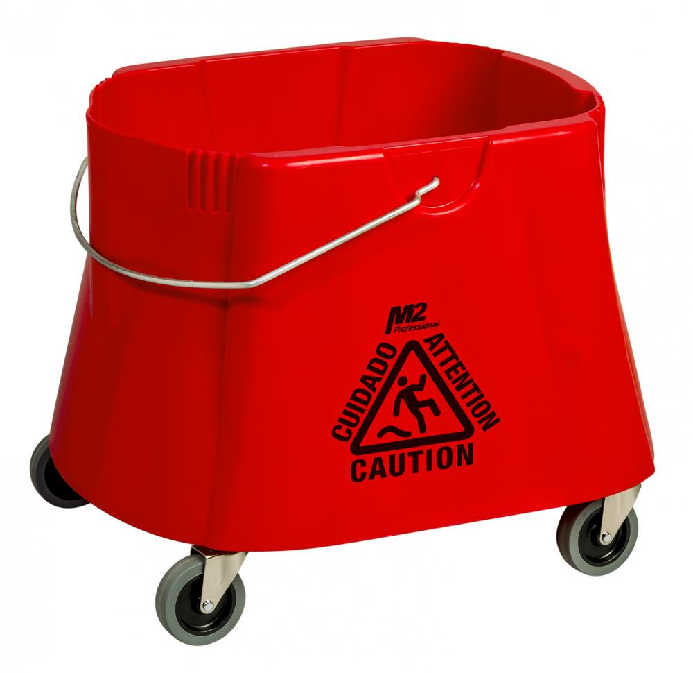 40Qt/37L Elephant Foot Bucket Only-Red