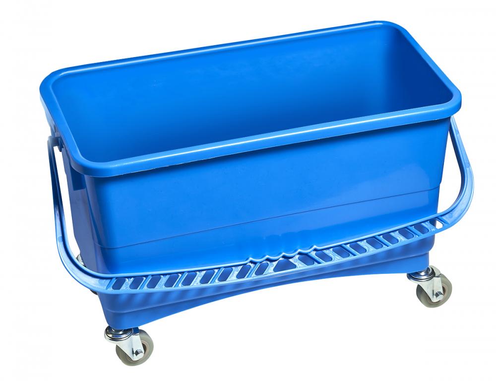 25 L Presoak Window Bucket Only with Wheels-Blue