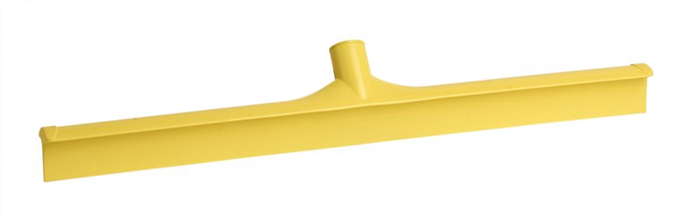 24&#34;/60cm MonoBlock Floor Squeegee w/Scraper-Yellow