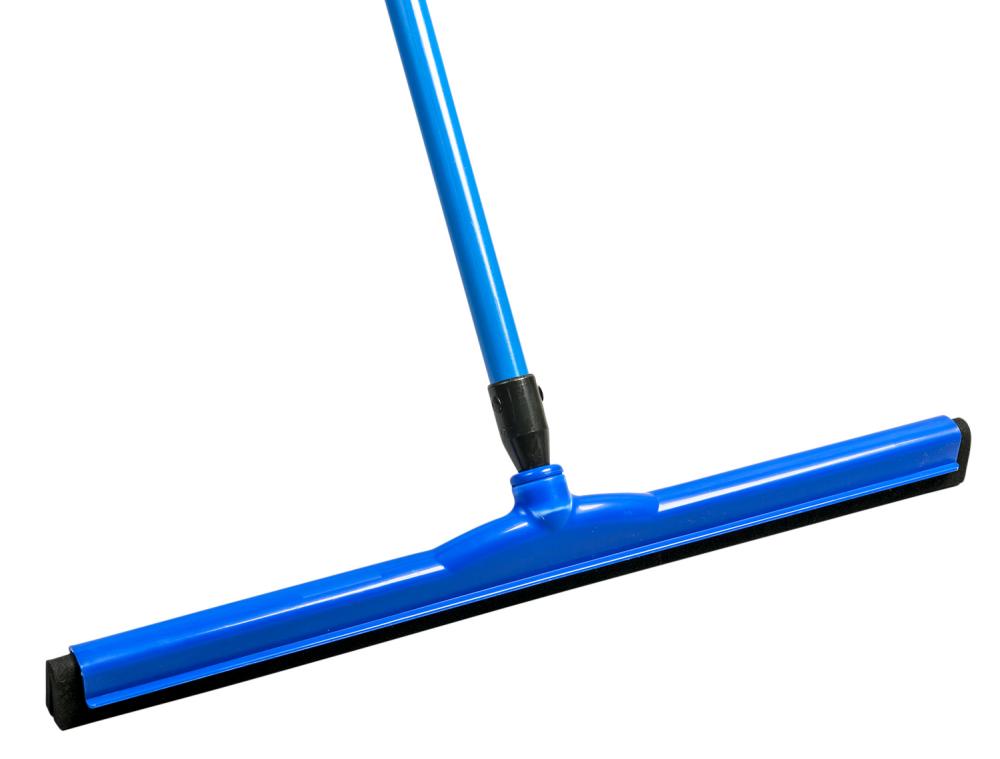 Moss Squeegee Plastic w/natural Rubber 24&#34;/60cm-Blue