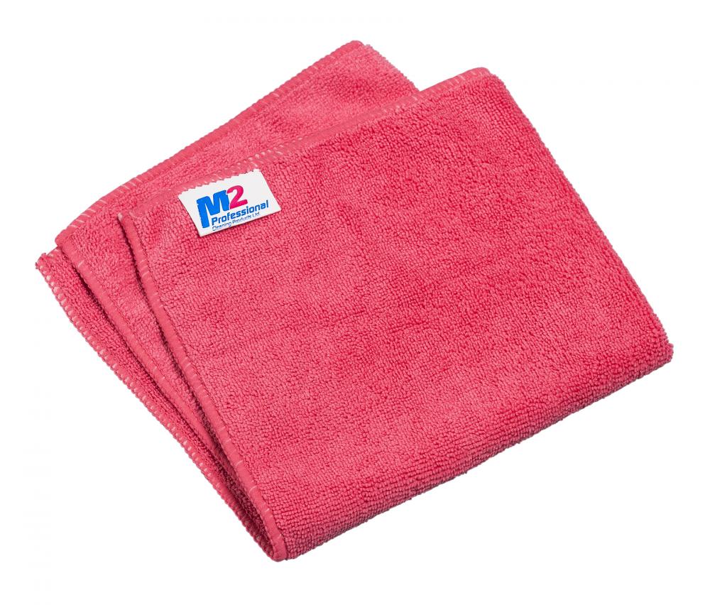 MicroCloth-Toilets/Bathrooms(red)40x40cm/16&#34;x16&#34; (300Gsm)