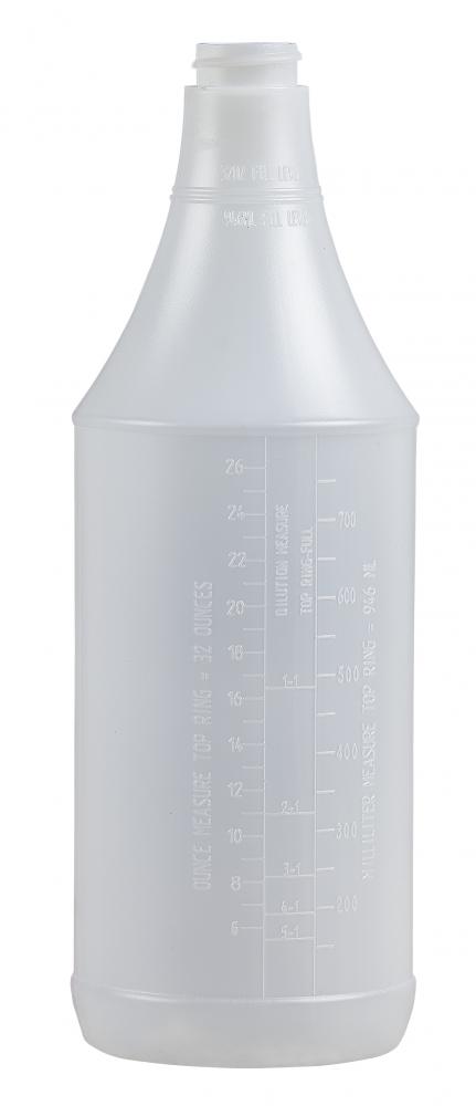 Round Bottle with WHMIS label 1L/32oz-28/400