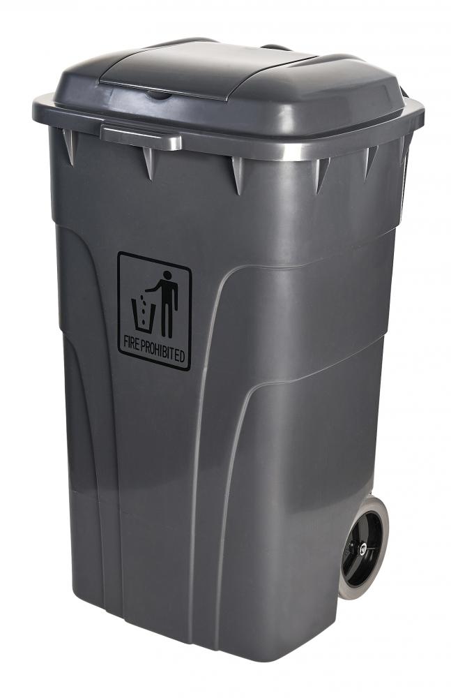 240L/64Gal-2Wheeler Garbage can-Grey