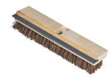 M2 BD-226BA - 11" Utility Deck Scrub Brush W Squeegee Bassine Fibre