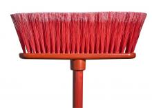 M2 BM-4600-RD - Promo Indoor Mag Broom Red/Red & Red 48" metal handle