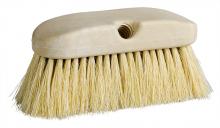 M2 BW-205WT - Car Truck Brush 8" Plastic Block  White Tampico Fill