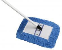 M2 DM-H1216 - Household dust mop complete with frame, dustmop and 48" handle