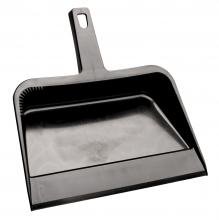 M2 DP-H614 - Plastic Dust Pan-Black 12"