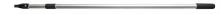 M2 FH-A3160-T - Aluminum Telescopic Handle w/Treaded Tip (Closed 97cm/38")-Extended 157cm /61"