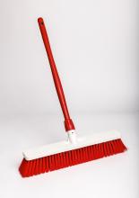 M2 FP-FB18M-RD - Hygiene Floor Broom 18"45cm-Brtl Length 1.3.15"80mm-Red