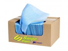 M2 FS-8211-BL - Premium Absorbent Foodservice Wipe-13.25”x21”/33.65 x 53.4 cm - Blue