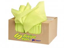 M2 FS-9224-YE - Oil Treated Dustcloths - 24” x 24” / 61 x 61 cm - Yellow