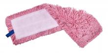 M2 MFP-V4212-RD - M-Tech Velcro Flat Microfiber Mop Pad 30cm/12" Red-Wet