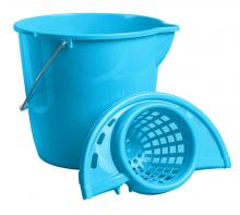 M2 PA-UT1012-2 - 12L Pail with Cone wringer- Blue