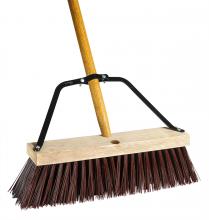 M2 PB-700-ST16 - Ryno Street broom with brace and tapered handle