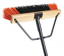 M2 PB-720-OR18 - 18” Ryno Ex-Stiff Orange/Black PVC fill,c/w brace, & tapered handle Assembled