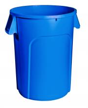 M2 WM-PR3232-BL - 32 Gallon Garbage Container-Blue no logo(121L)