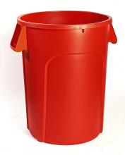 M2 WM-PR3232-RD - 32 Gallon Garbage Container-Red(121L)