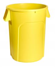 M2 WM-PR3232-YE - 32 Gallon Garbage Container-Yellow(121L)