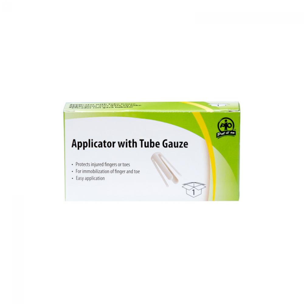 Applicator with Tube Gauze, 1/Box