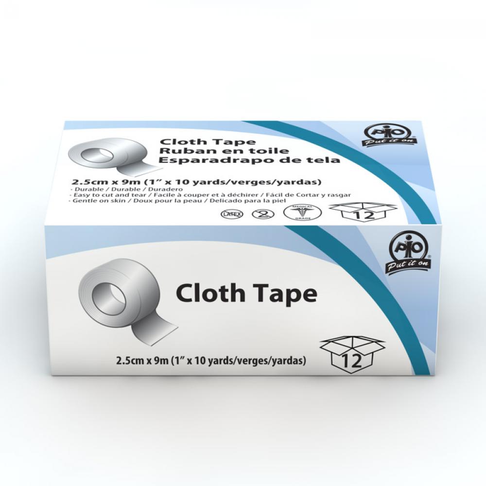 Cloth Tape, 2.5cm x 9m, 12/Box