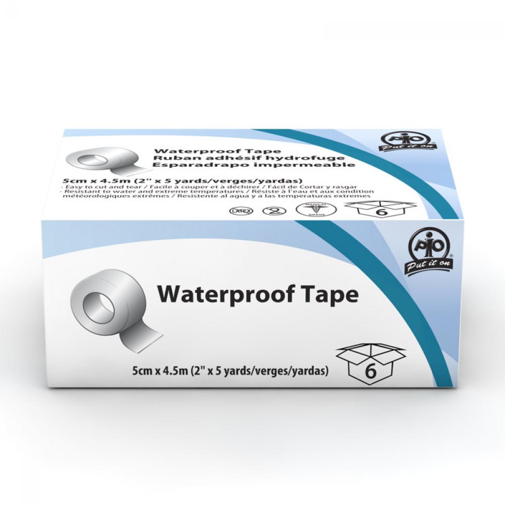 Waterproof Tape, Spooled, 5cm x 4.5m, 6/Box