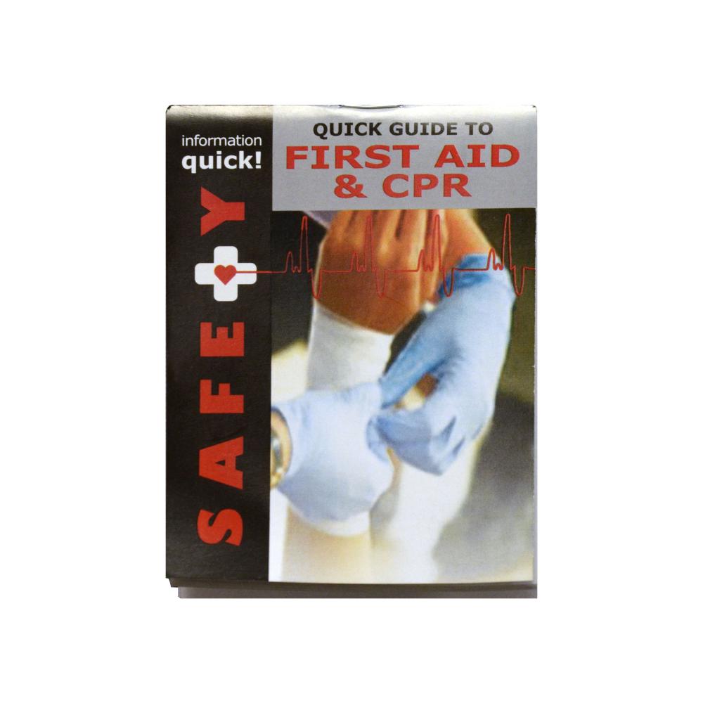 First Aid Pocket Guide, Bilingual