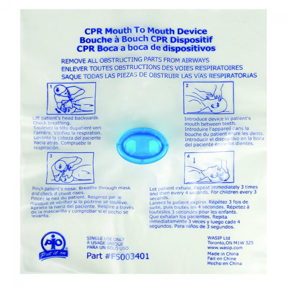 CPR-Aid Rescuer Device, Single Use