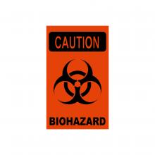Wasip F3223165 - Bio-Hazard Label, 7.5 x 12.5cm