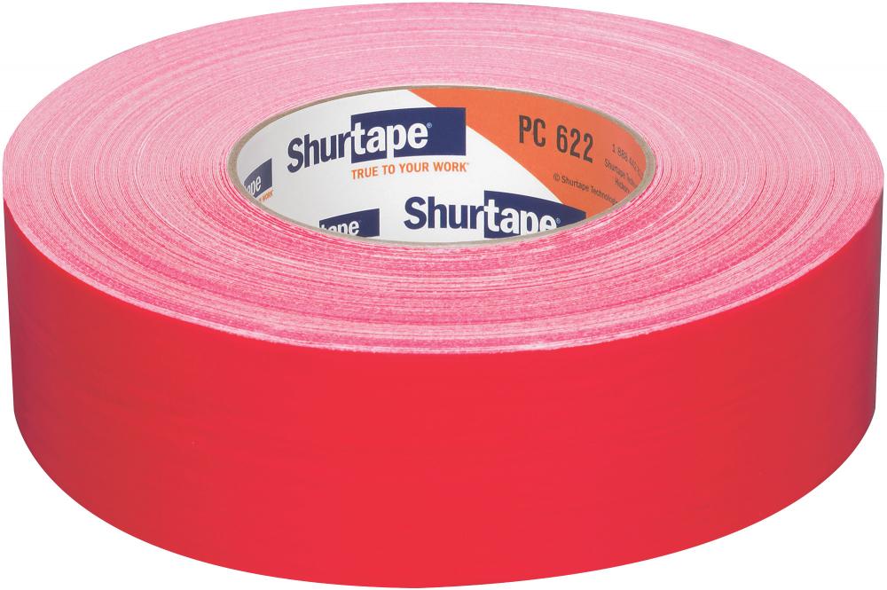 PC 622 Premium Grade Stucco Duct Tape - Red - 12.5 mil - 48mm x 55m - 1 Roll