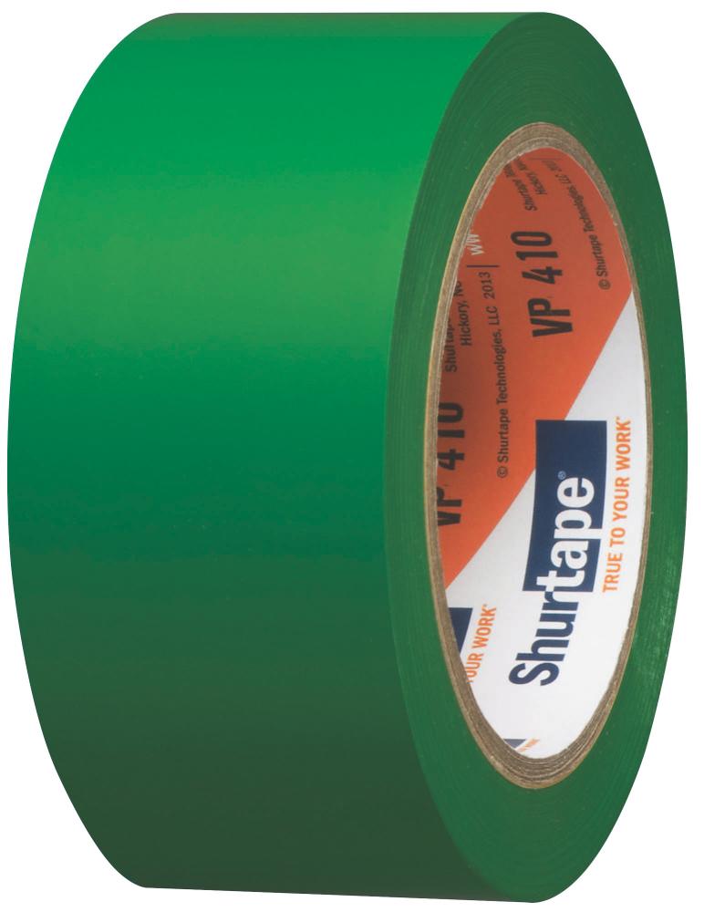 VP 410 Line Set Tape - Green - 5.25 mil - 50mm x 33m - 1 Case (24 Rolls)