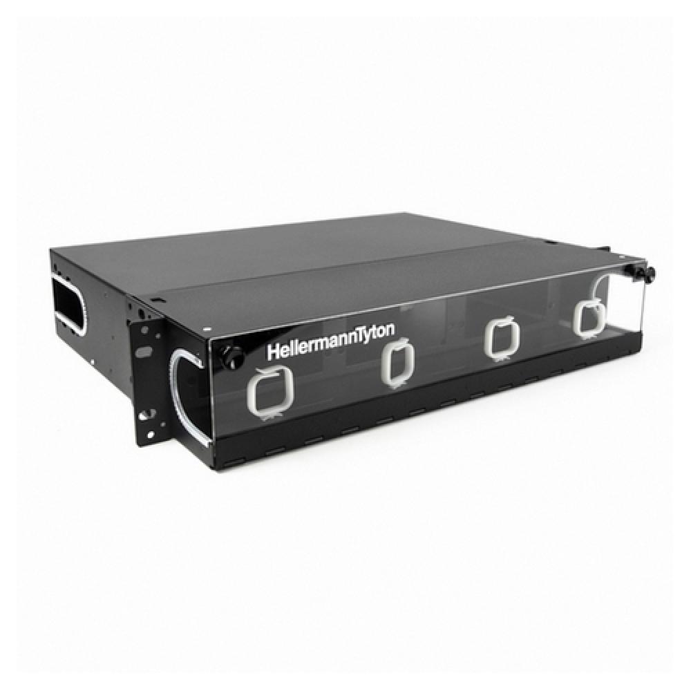 Rack Mount Fiber Enclosure-Unloaded, Accepts 6 LGX Adapter P