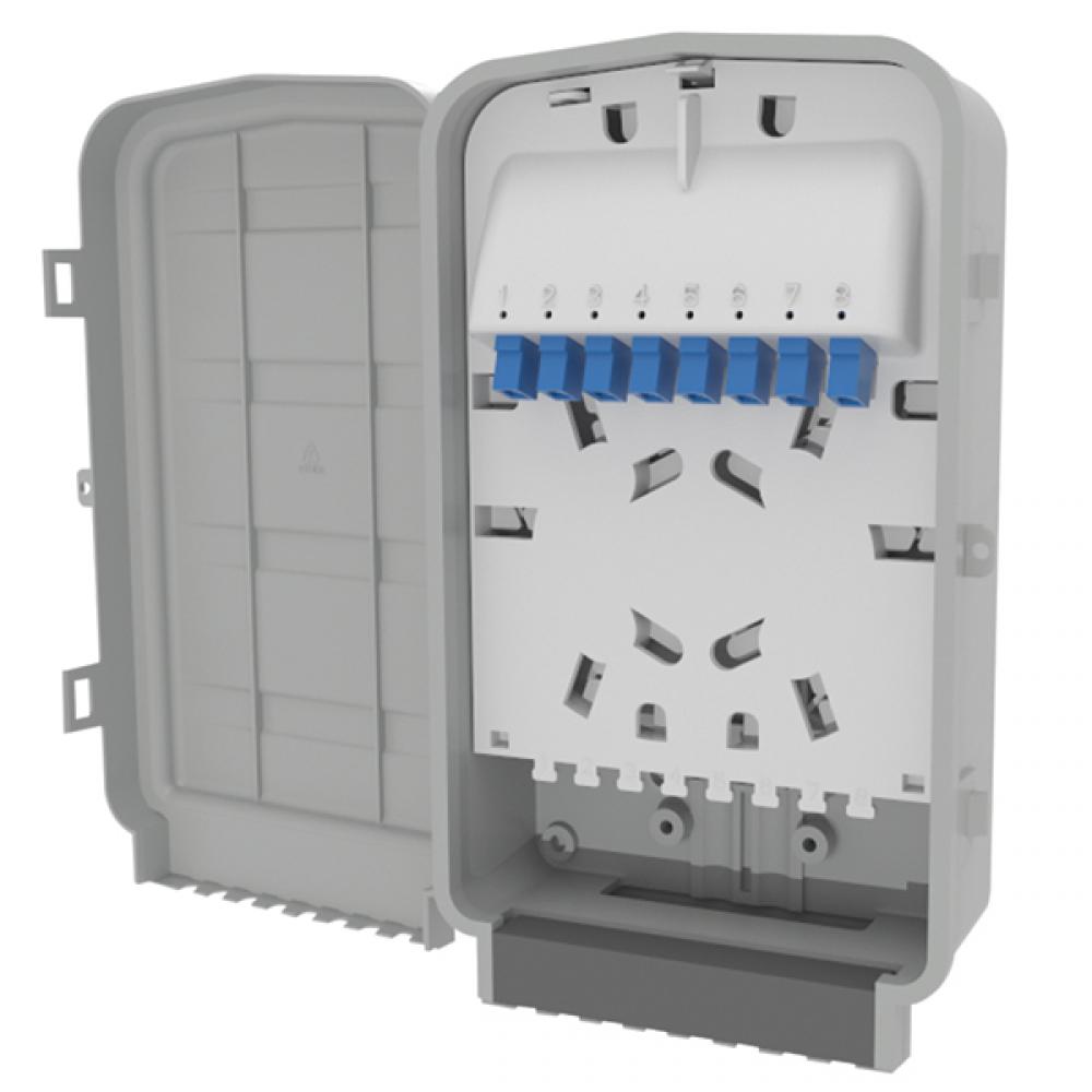 S1 Enclosure, 10â€“15 mm, LC-PC Simplex, With Adapters And Pig