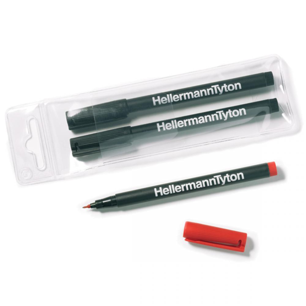 Felt Tip Pen, Black, 1/pkg