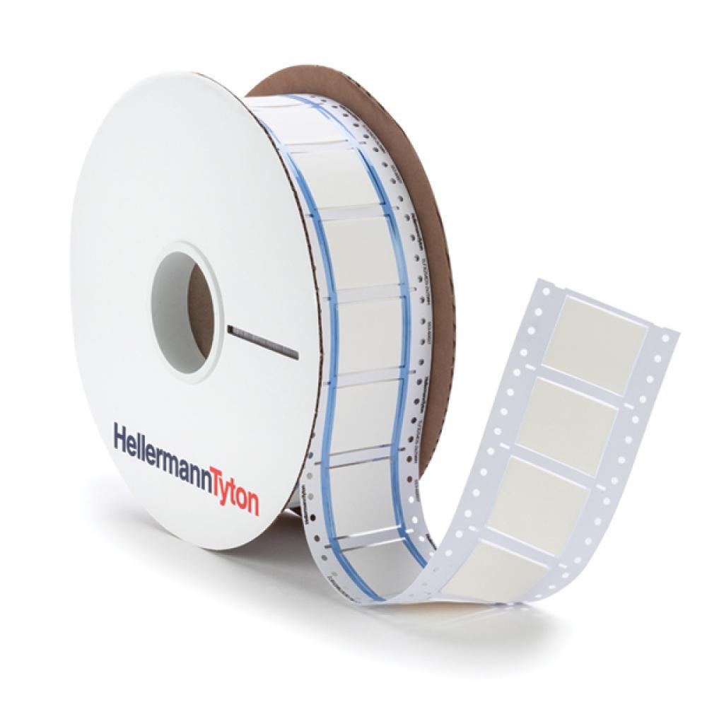 ShrinkTrak Labels, 2-Sided, Unslit, Halogen Free, 1.97&#34; x 1.