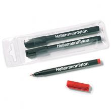 HellermannTyton T82S - Felt Tip Pen, Black, 1/pkg