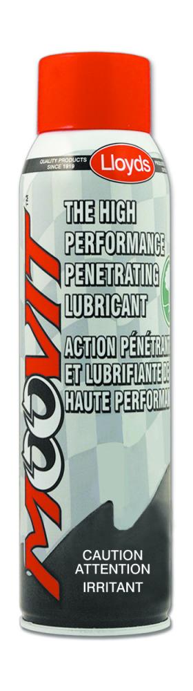 Moovit High Performance Penetrating Lubricant - 350 g (14 oz) aerosol - Bag on Valve