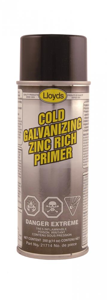 Cold galvanizing zinc rich primer fights rust and corrosion