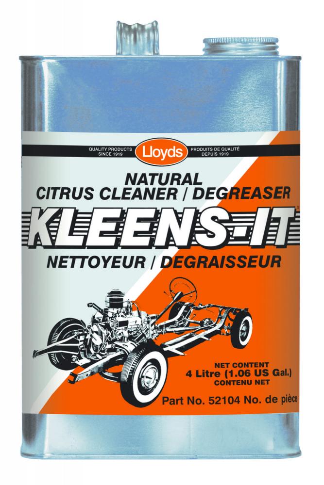 Citrus based cleaner degreaser