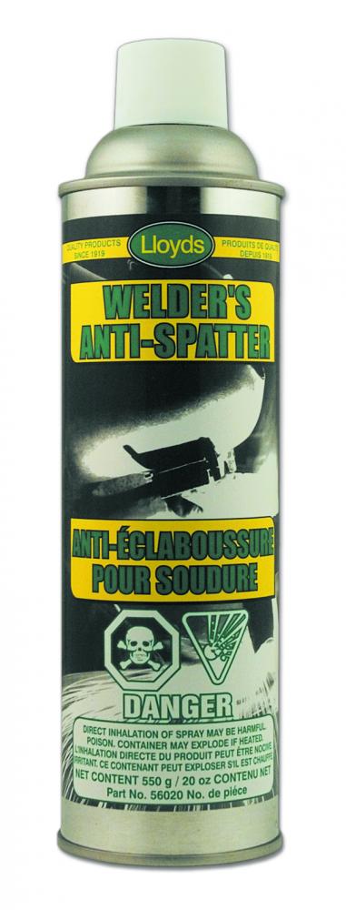 Prevents weld spatter from adhering