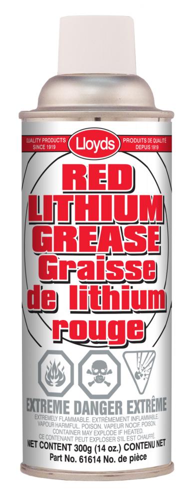 Red Lithium Grease Specialty lithium complexed multi-operational lubricating grease - 300 g (14