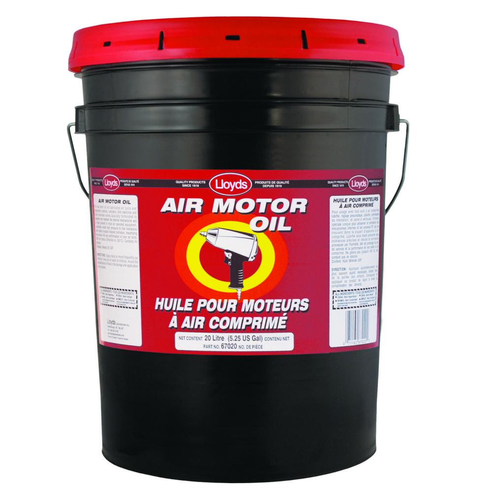 Air motor oil