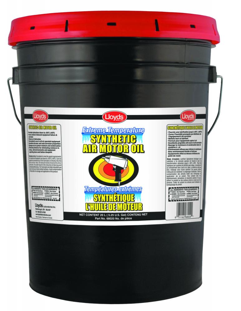 Synthetic air motor oil